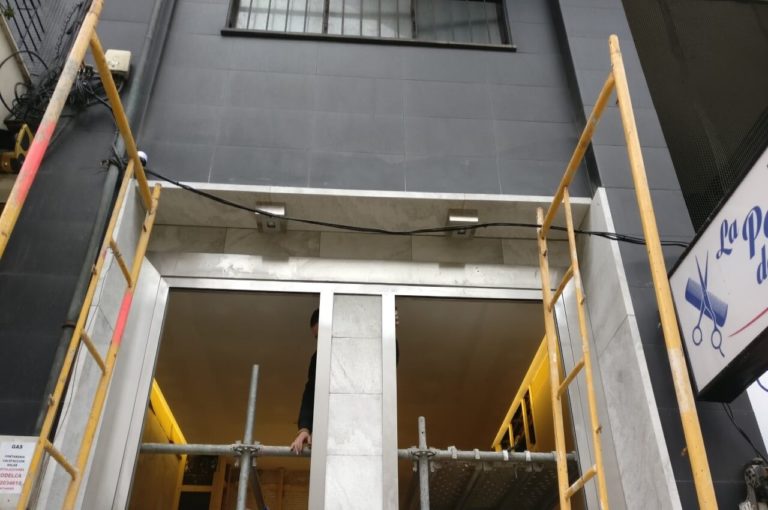 Reforma de portal en calle San Fernando