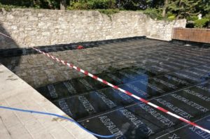 Impermeabilización de terraza en El Sardinero