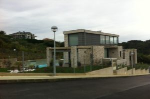 Construcción chalet en Oruña